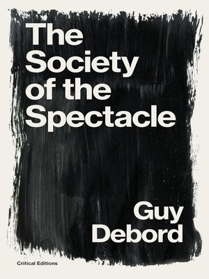 cover image of The Society of the Spectacle